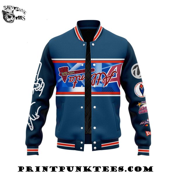Atlanta Braves x Usher Throws All Star Peace up A-Town Down 2025 Baseball Jacket