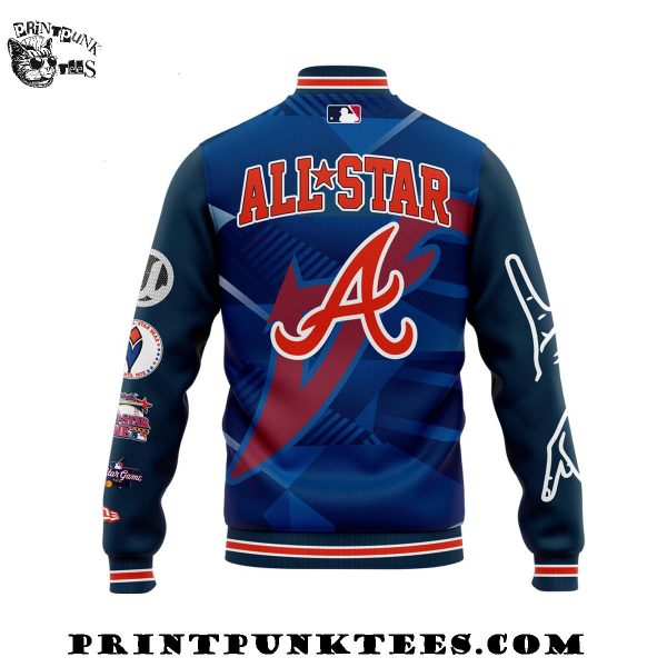 Atlanta Braves x Usher Throws All Star Peace up A-Town Down 2025 Baseball Jacket