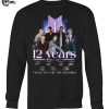 BTS 12 Years 2013 2025 Thank You For The Memories T Shirt