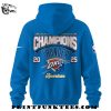 Champions NBA Finals 2025 Oklahoma City Thunder Limited Edition Hoodie