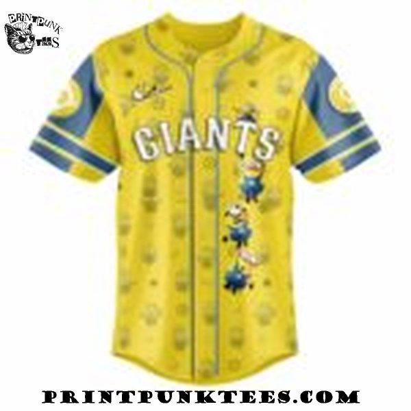 Chicago Cubs MLB x Minions 2025 Baseball Jersey