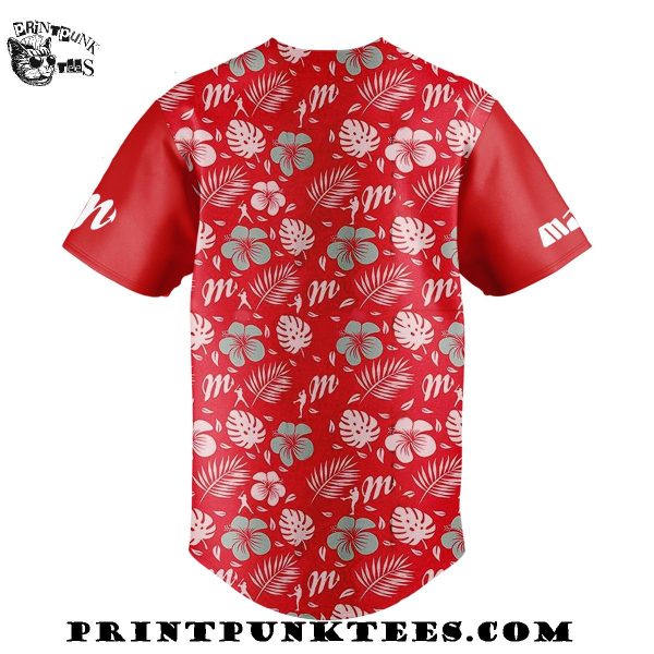 Diablos Rojos del Mexico 17 Diablos Campeon Happy Father’s Day 2025 Baseball Jersey