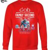God First Family Second Then Ole Miss Rebels Football 2025 T Shirt