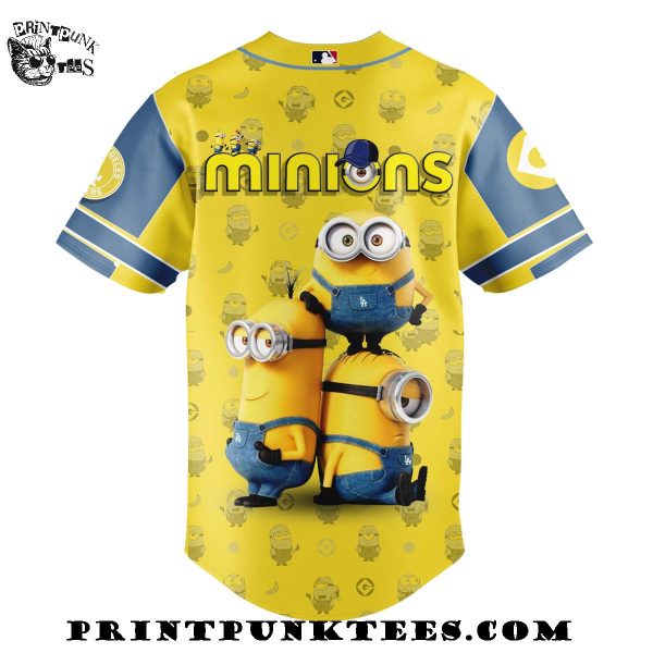 Los Angeles Dodgers MLB x Minions 2025 Baseball Jersey