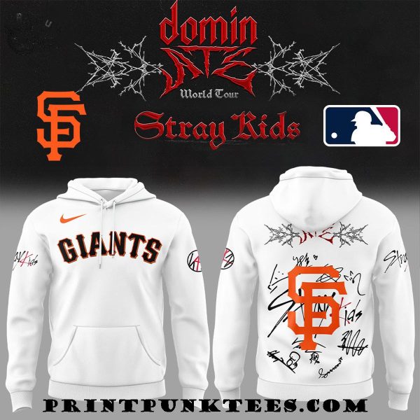 Los Angeles Dodgers x ATE Domin World Tour Stray Kids 2025 Signature Hoodie