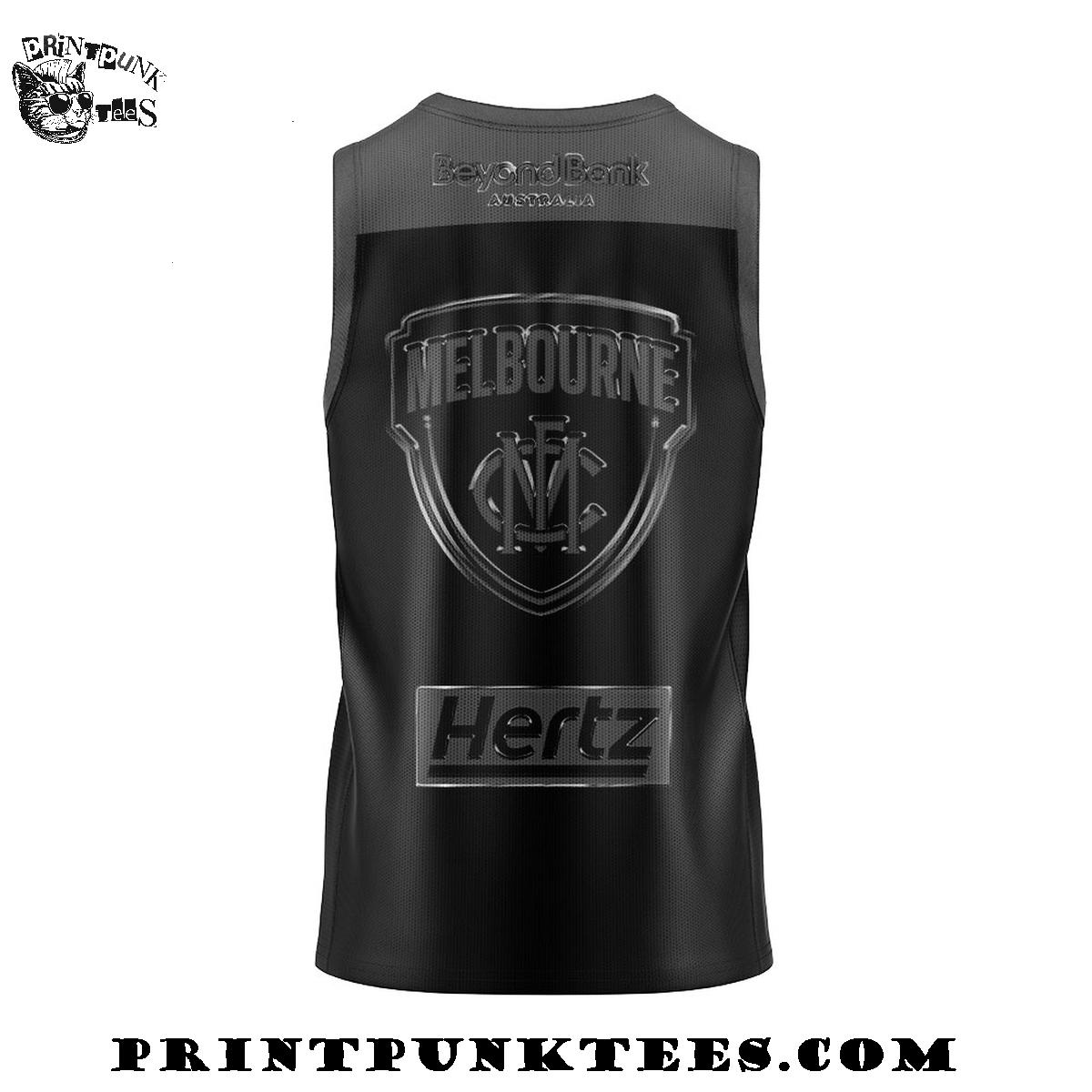 Melbourne Demons Back In Black 2025 Limited Edition Basketball Jersey Melbourne Demons Back In Black 2025 Limited Edition Basketball Jersey