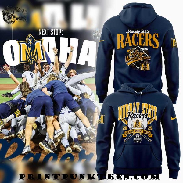 Murray State Racers 2025 College World Series Hoodie