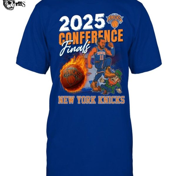 New York Knicks NBA 2025 Conference Finals T-Shirt