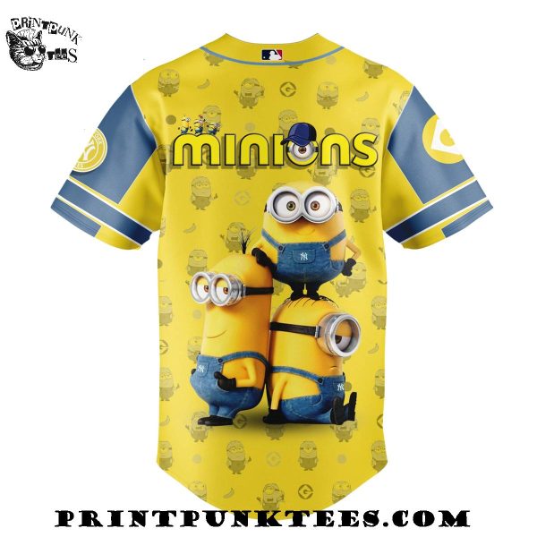 New York Yankees MLB x Minions 2025 Baseball Jersey