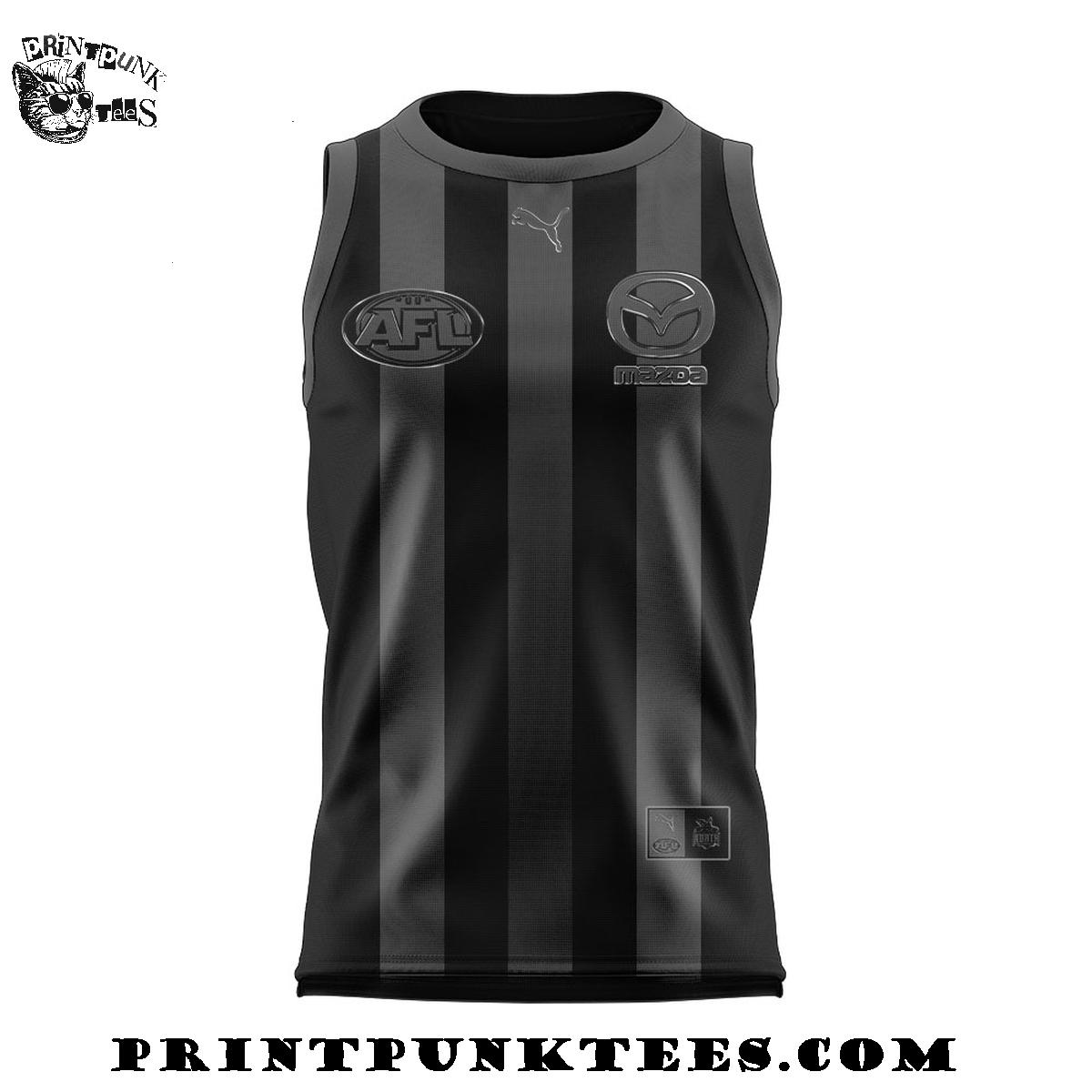 North Melbourne Back In Black 2025 Limited Edition Basketball Jersey North Melbourne Back In Black 2025 Limited Edition Basketball Jersey
