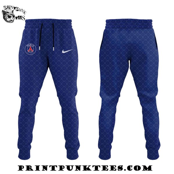 Paris Saint Germain 2025-2026 Home Kit Released Custom Name And Number For Fans Hoodie
