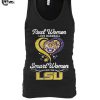Real Women Love Baseball Smart Women Love The LSU Tigers T Shirt