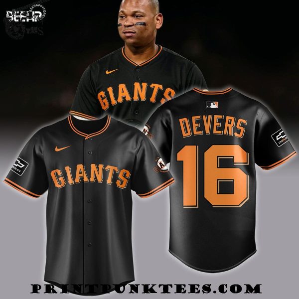 San Francisco Giants MLB Rafael Devers For Fans 2025 Baseball Jersey