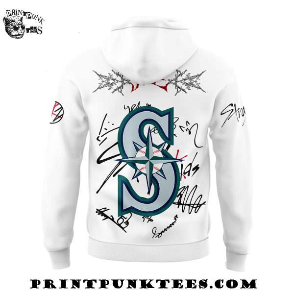 Seattle Mariners x ATE Domin World Tour Stray Kids 2025 Signature Hoodie