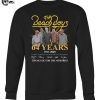 The Beach Boys 64 Years 1961 2025 Thank You For The Memories T Shirt