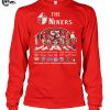 The San Francisco 49Ers Niners Thank You For The Memories T Shirt