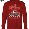 The Tampa Bay Buccaneers 50 Seasons Thank You For The Memories T Shirt