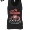 The Tampa Bay Buccaneers 50 Seasons Thank You For The Memories T Shirt