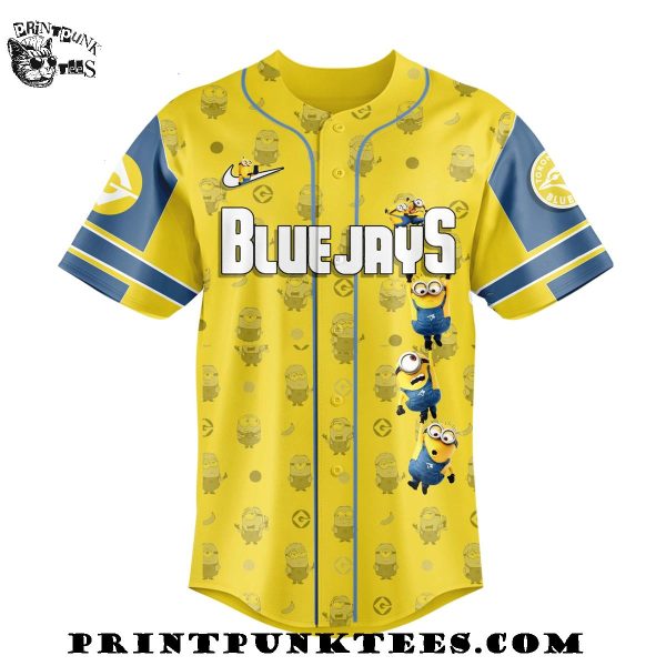 Toronto Blue Jays MLB x Minions 2025 Baseball Jersey