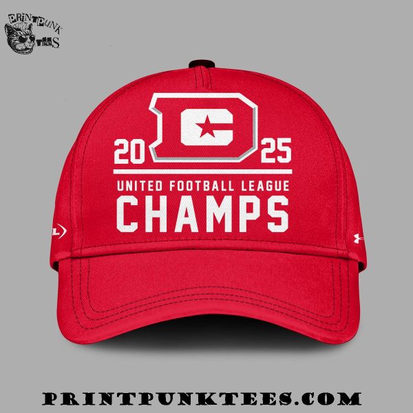 United Football League Champions DC Defenders 2025 Hoodie
