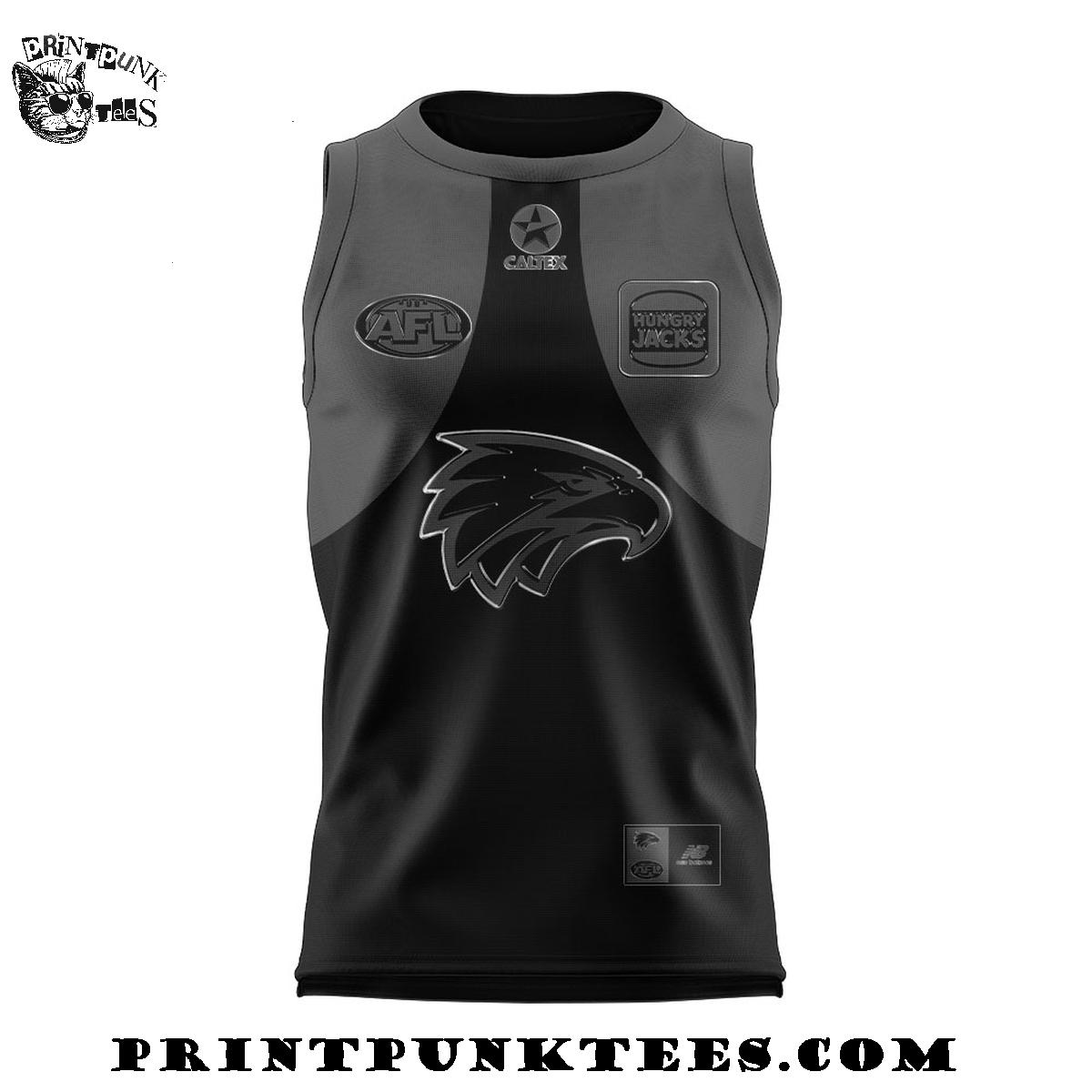 West Coast Eagles Back In Black 2025 Limited Edition Basketball Jersey West Coast Eagles Back In Black 2025 Limited Edition Basketball Jersey